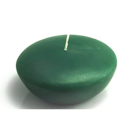 Zest Candle Zest Candle CFZ-060 3 in. Hunter Green Floating Candles -12pc-Box CFZ-060